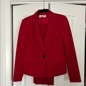 Red Women's Blazer and Pants by Kasper